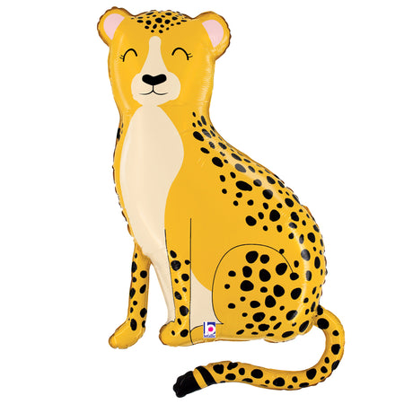 Jungle Cheetah Foil Shape Balloon - 30