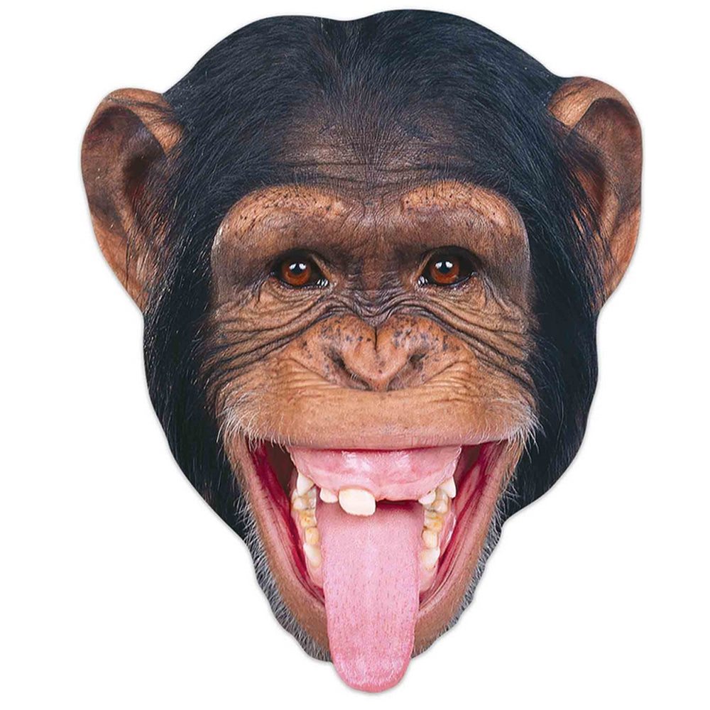 Chimpanzee Card Mask