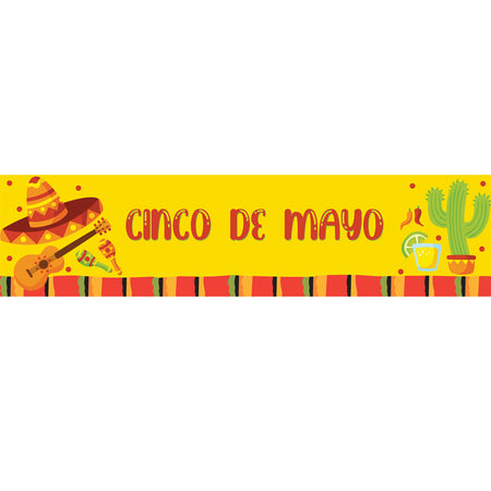 Cinco de Mayo Banner Decoration - 1.2m