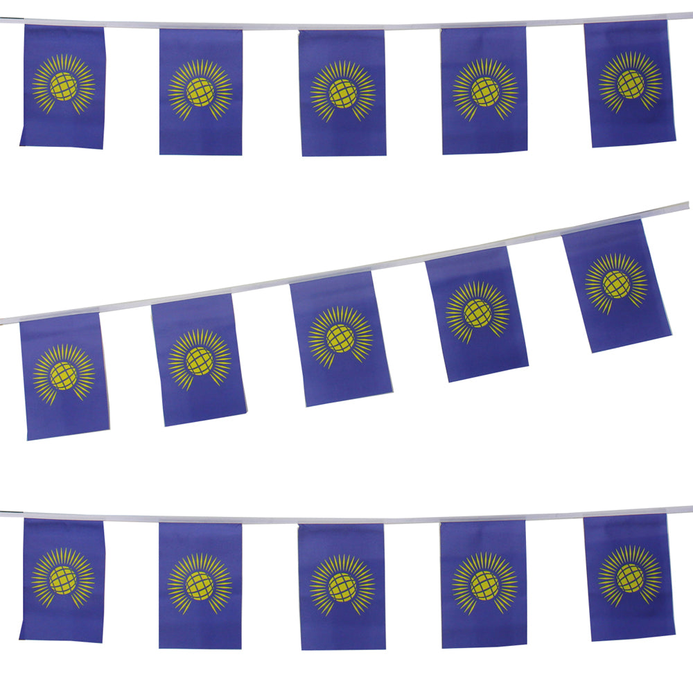 Commonwealth 20 Flag Bunting - 6m