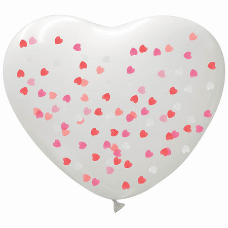 Giant Heart Confetti Filled Balloon - 29