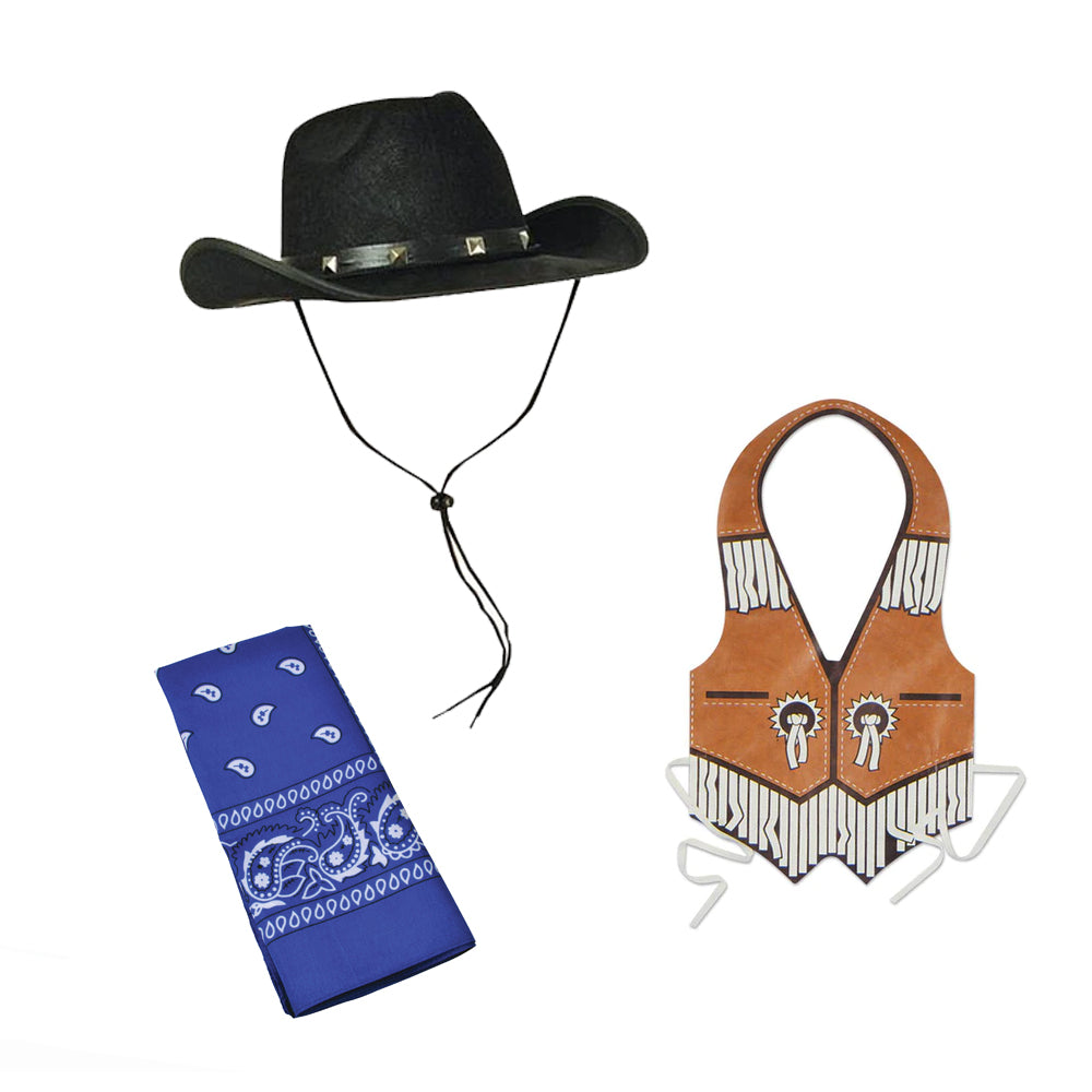 Cowboy Fancy Dress Kit