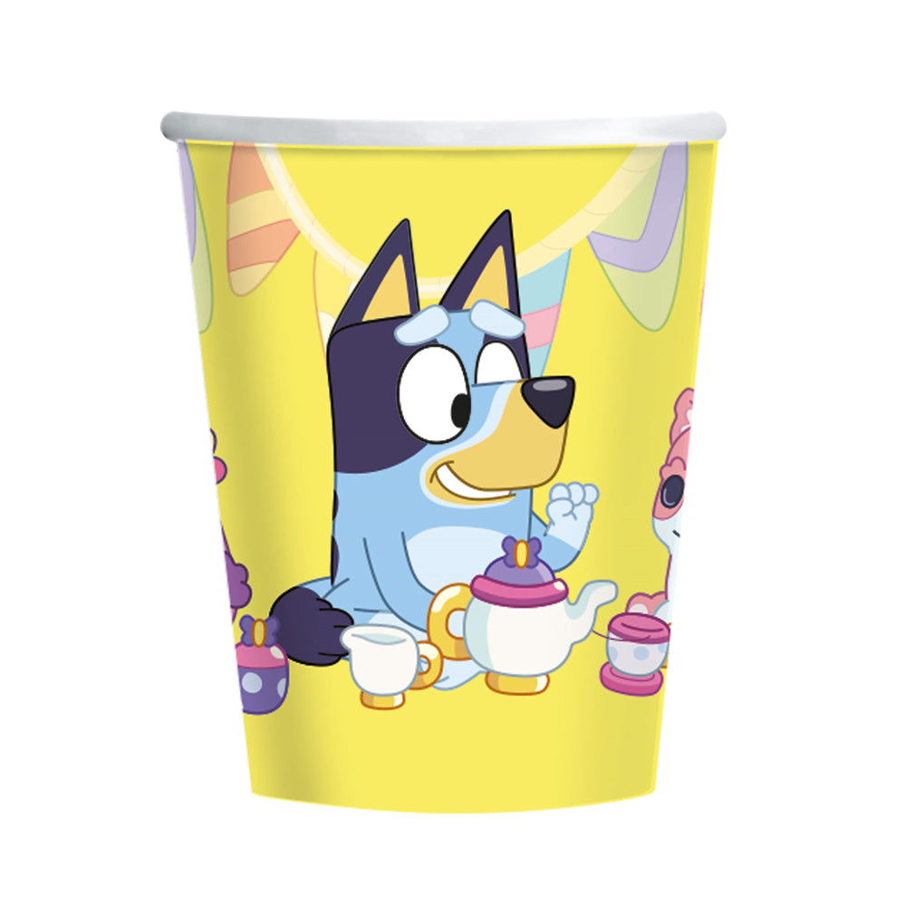 Bluey Paper Cups - Pack of 8 - 266ml