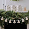 Cream Honeycomb Christmas Decorations - 2m