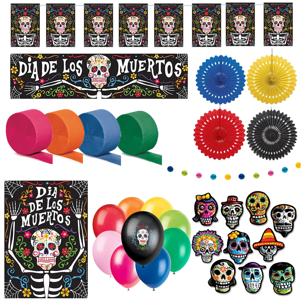 Day Of The Dead Decoration Party Pack
