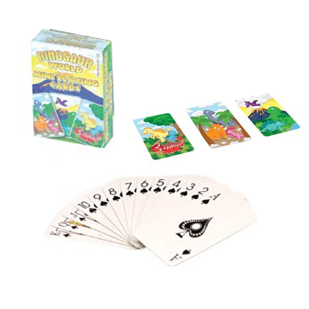 Mini Dinosaur Playing Cards