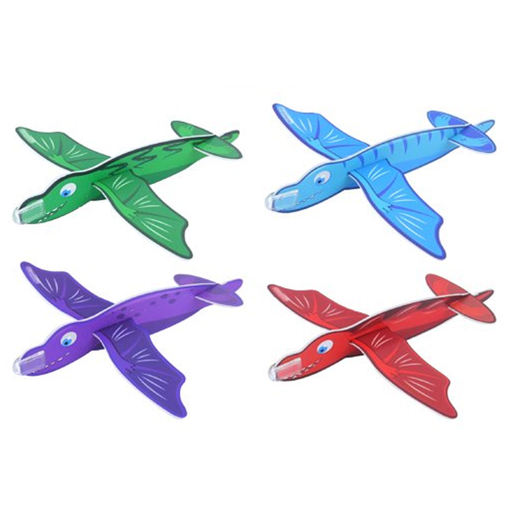 Dinosaur Glider - Assorted Designs - 17cm - Each