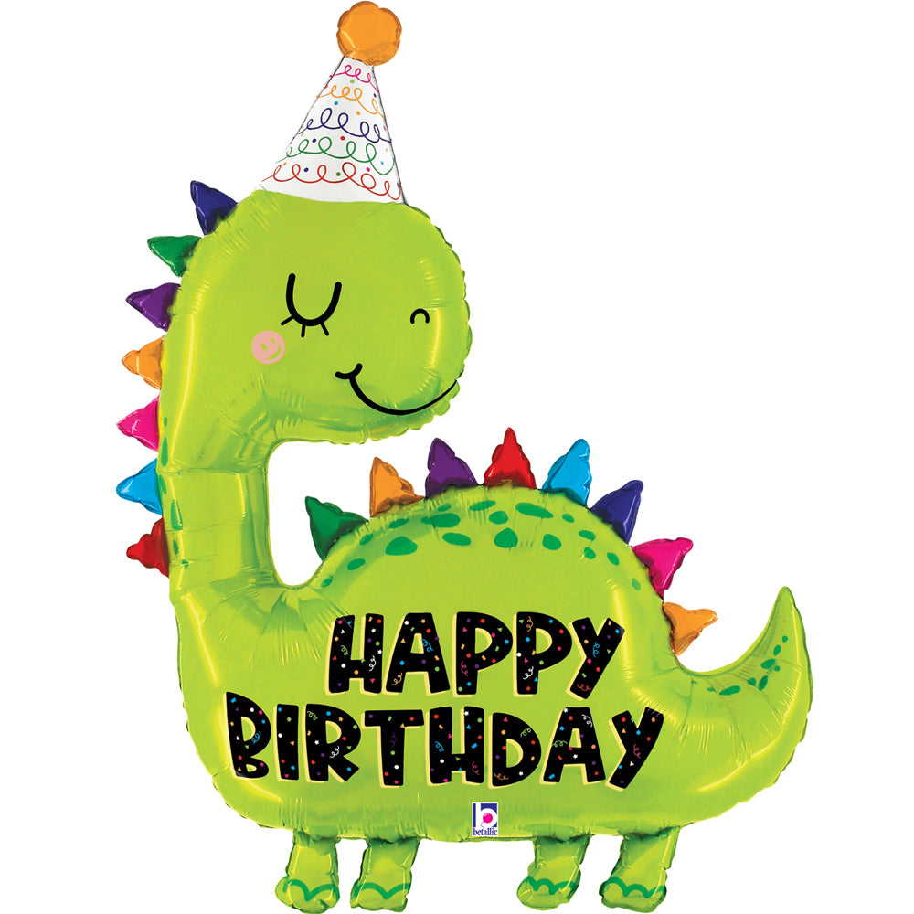 Dino Shape Birthday Balloon - 52"