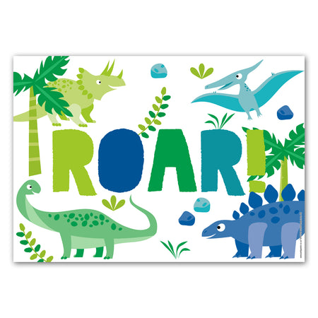 Dinosaur Poster Decoration - A3