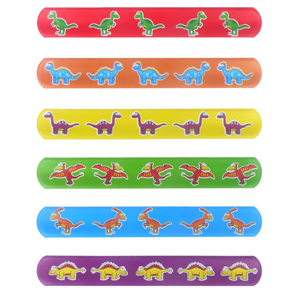 Dinosaur Snap Band Bracelets - Assorted Designs - Each