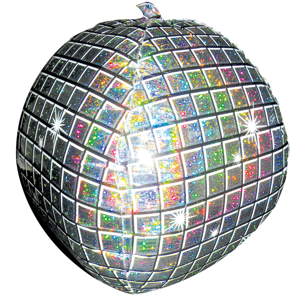 Disco Ball Foil Balloon - 15" x 15"