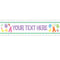 Easter Eggs Personalised Banner - 1.2m