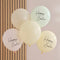 Happy Easter Pastel Balloons - Pack of 5