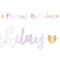 Fairy Princess Magical Birthday Letter Banner - 1.8m