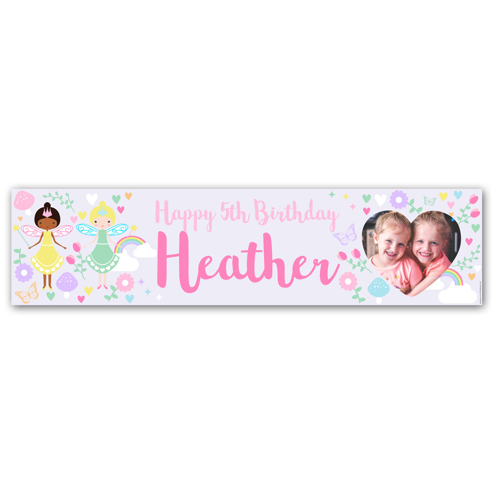 Fairy Photo Banner Decoration - 1.2m