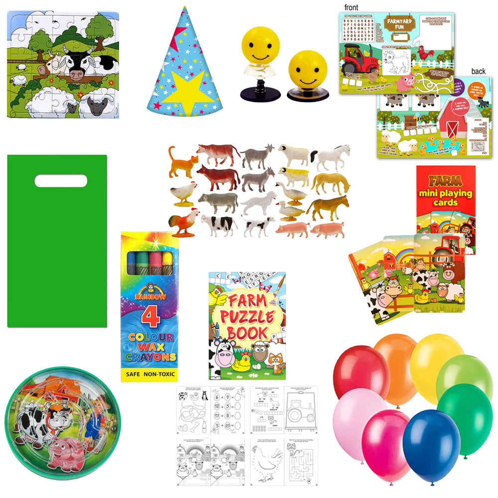 Childrens Farm Party Pack For 100 Children