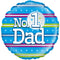 No.1 Dad Father's Day Foil Balloon - 18