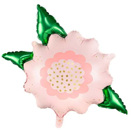 Pink Watercolour Flower Foil Balloon - 19