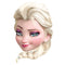 Elsa Frozen Card Mask
