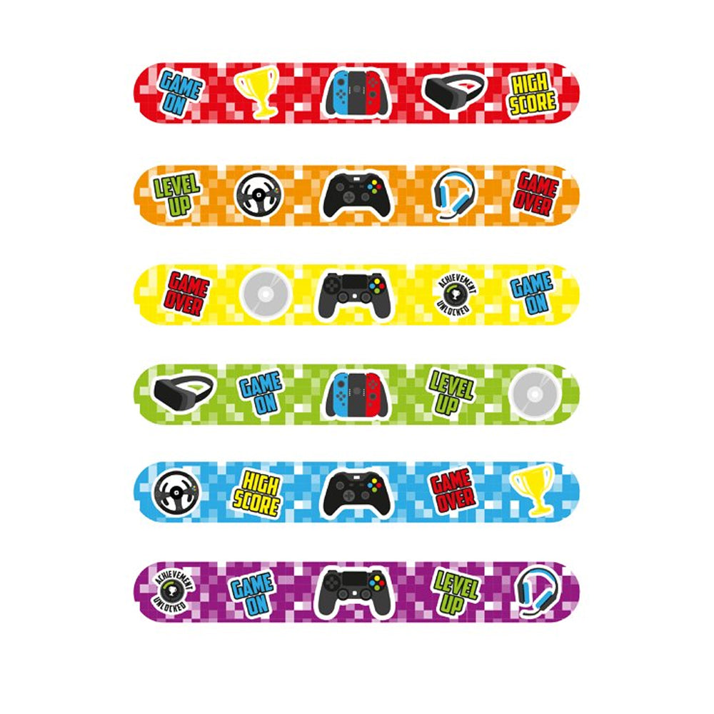 Gamer Snap Band Bracelets - Assorted Designs - Each