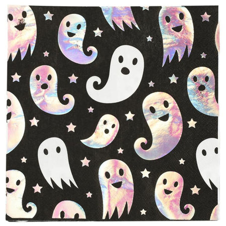 Ghost Paper Napkins - 33cm - Pack of 8