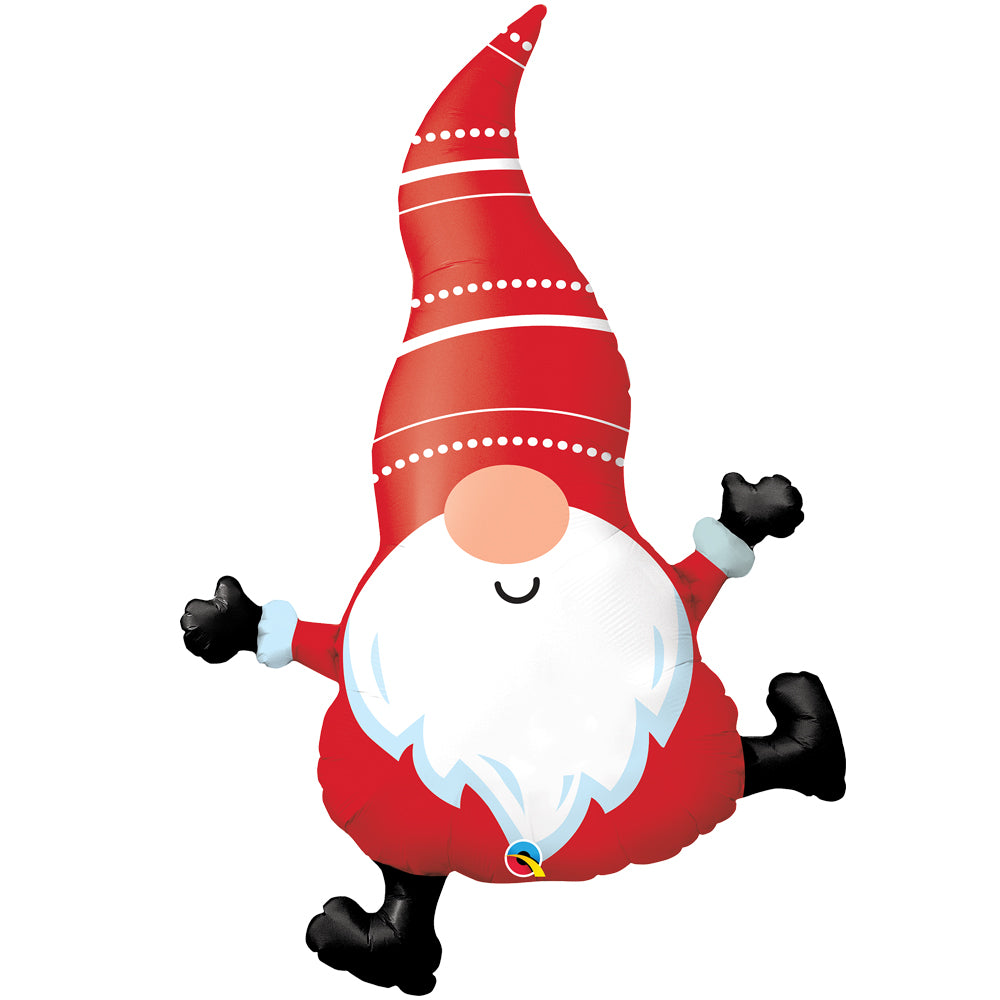 Christmas Gnome Gonk Foil Balloon - 42"