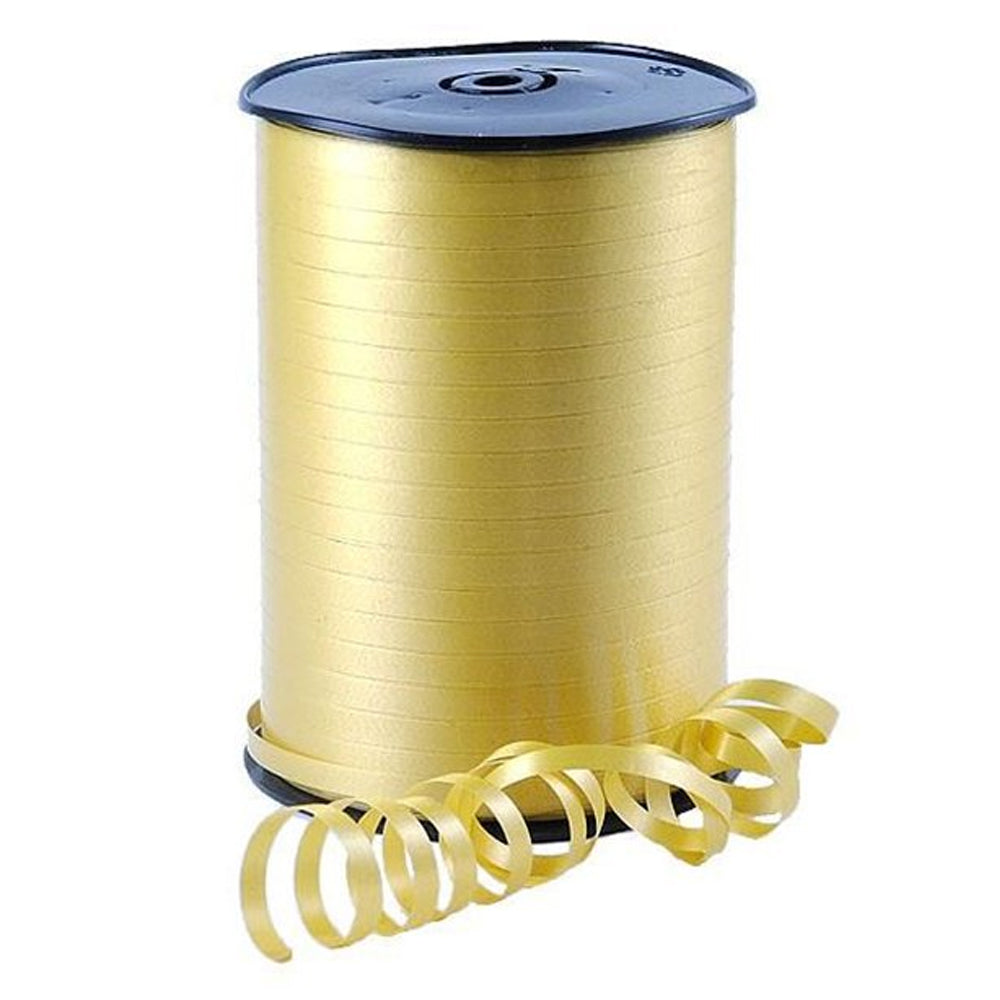 Gold Balloon Ribbon 500m – Party Packs