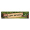 Walk in the Woods Party Happy Birthday Wall Banner Decoration - 1.2m