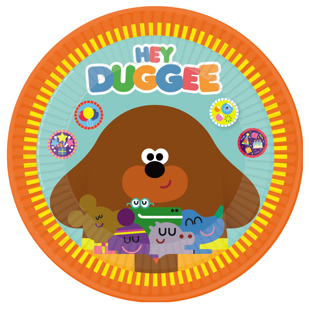 Hey Duggee Paper Plates - 23cm - Pack of 8