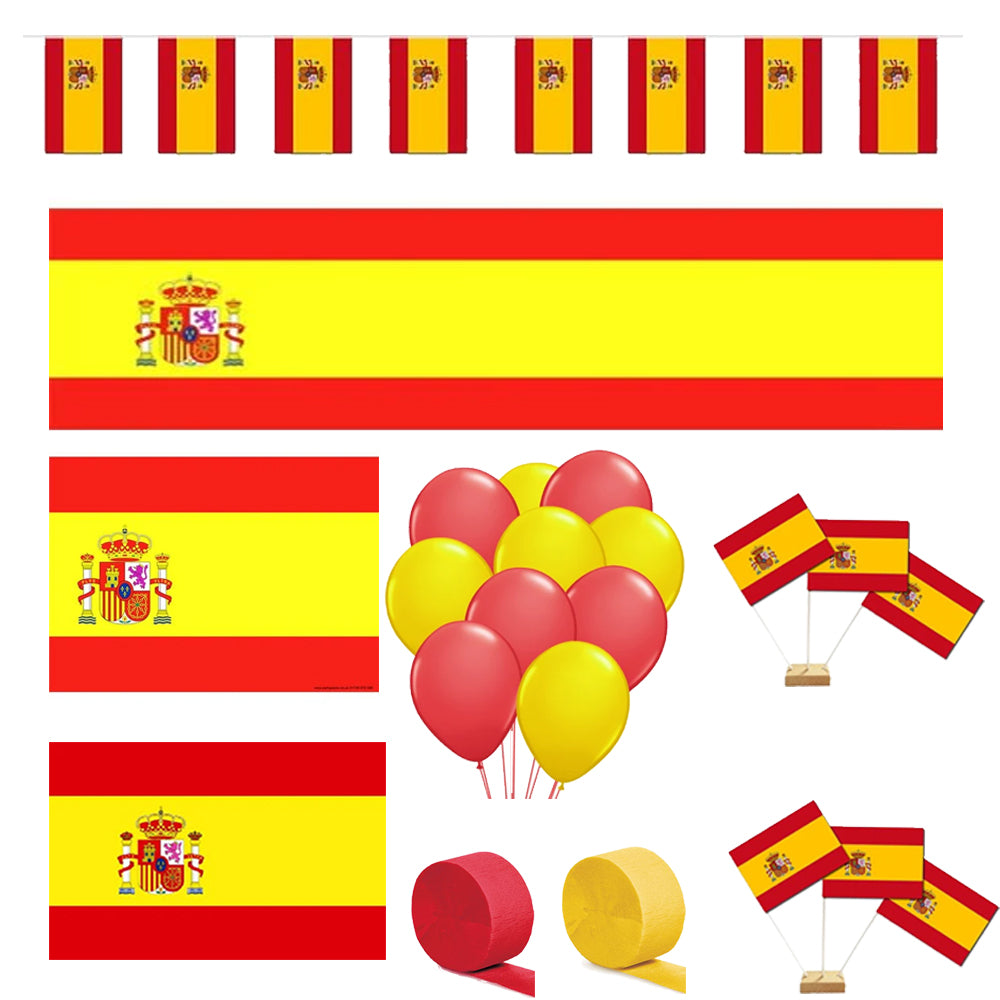 Spain Flag Decoration Pack