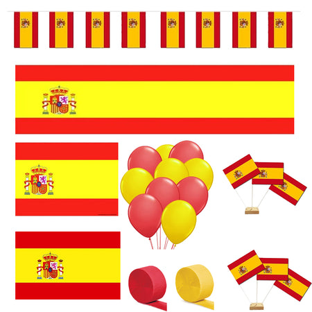 Spain Flag Decoration Pack