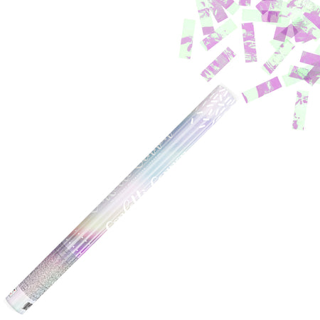 Iridescent Confetti Cannon