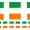 Irish Flag Bunting - 2.4m