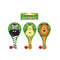 Wooden Jungle Bat and Ball - 22cm - Assorted Designs - Each