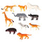 Jungle Animal Figures - 4cm-6cm - Pack of 10