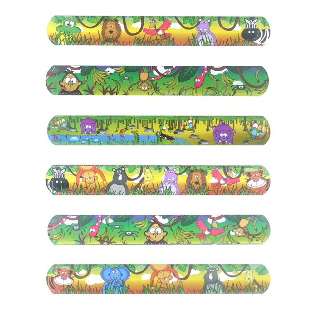 Jungle Snap Band Bracelets- Assorted Designs - Each