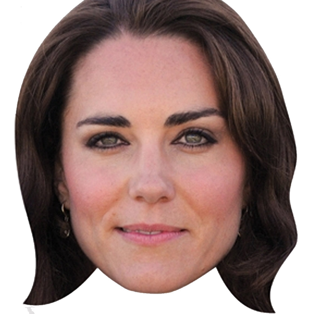 Princess Catherine of Wales Kate Middleton Card Mask