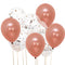 Rose Gold Hen Party Team Bride Balloons - 12