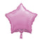 Pastel pink star foil balloon 19