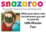 Little Monster Face Painting Guide