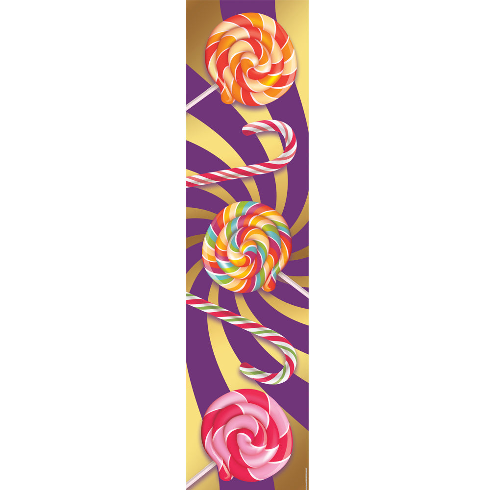 Wonka Chocolate Factory Portrait Banner - 1.2m