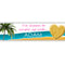 Island Love Personalised Banner - 1.2m