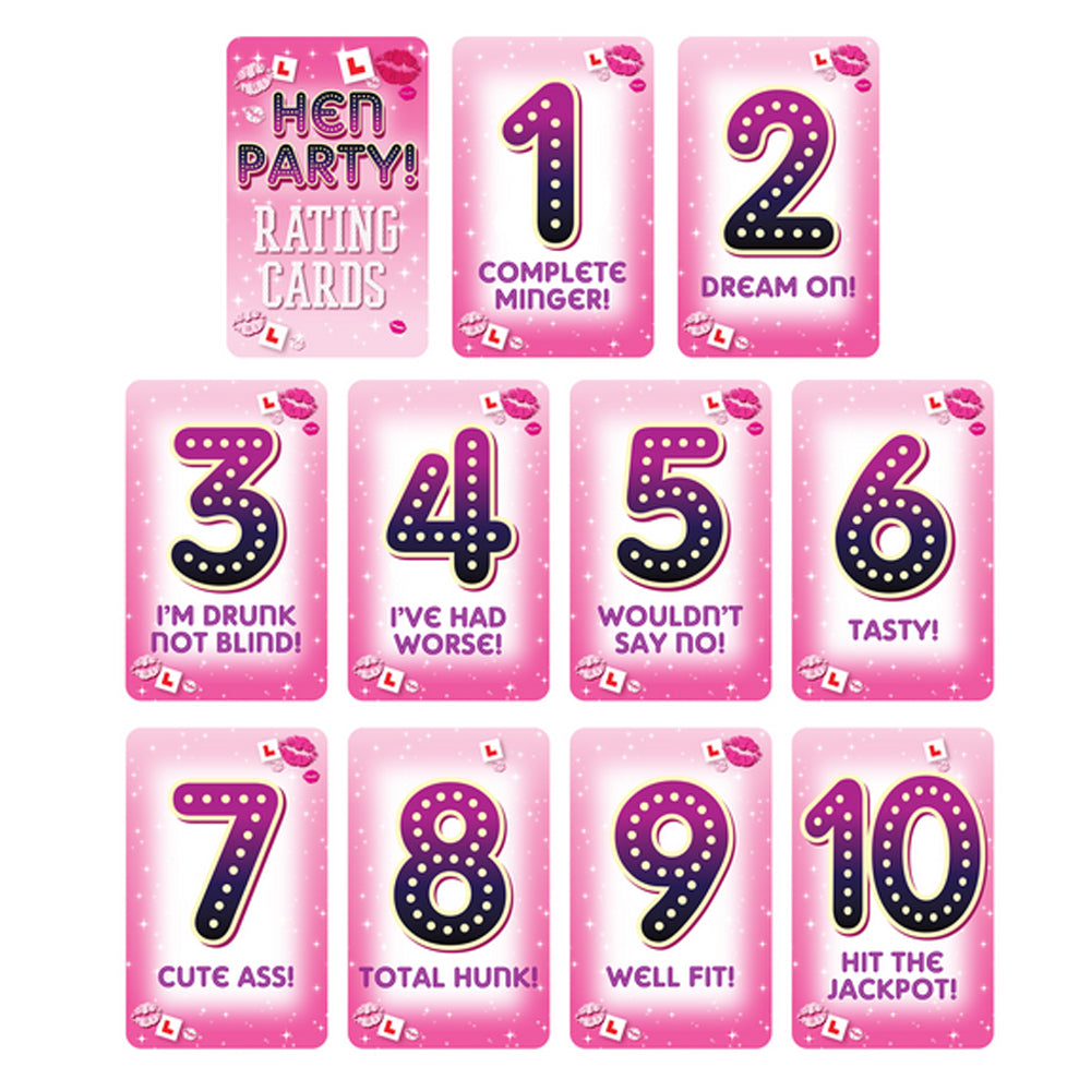 Hen Party Male Rating Game