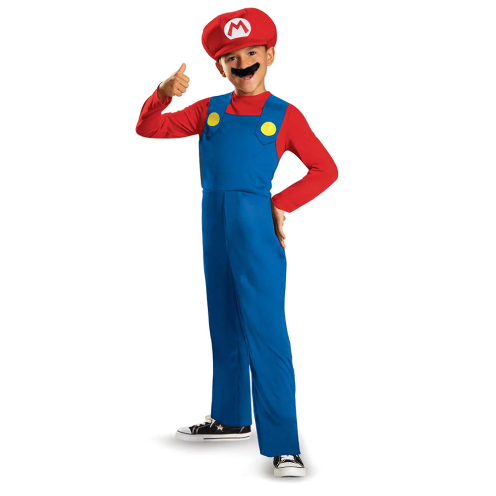 Nintendo Super Mario Brothers Mario Kids Costume