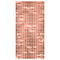 Rose Gold Metallic Square Party Backdrop - 97cm x 1.98m