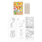 Mini Generic Fun Colouring Set - A6 - Plastic Free