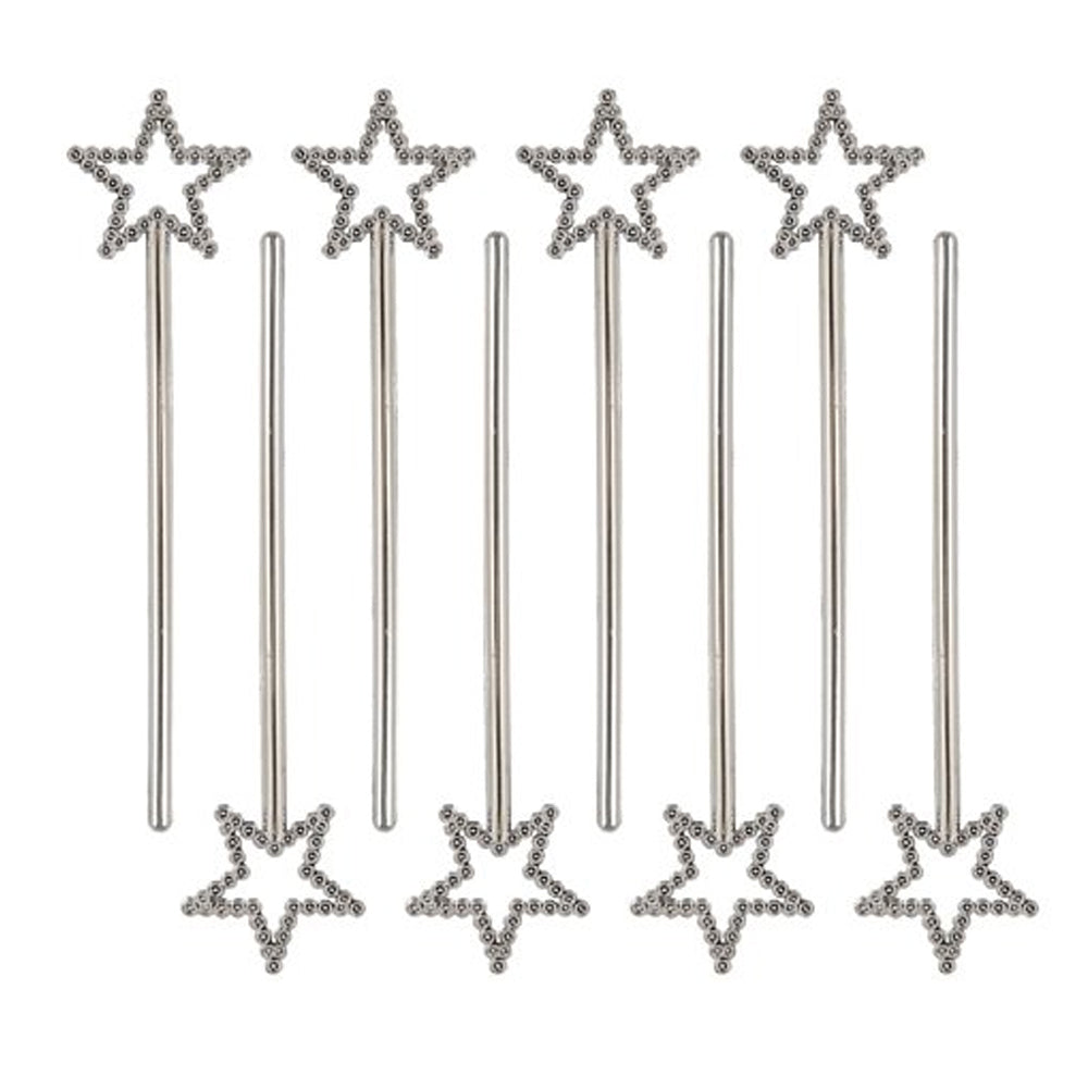 Silver Star Fairy Princess Wands