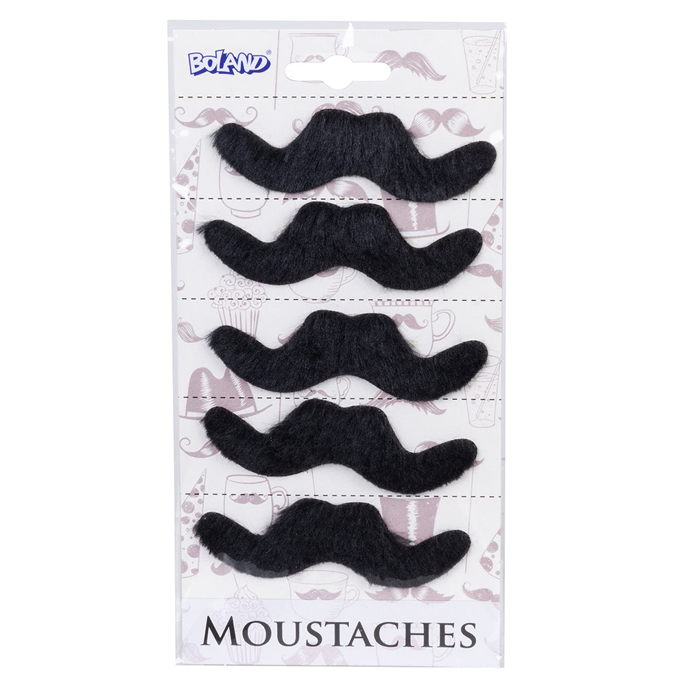 Mexican Fiesta Moustaches - Pack of 5