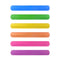 Neon Snap Bracelets - Each - 6 Assorted Colours