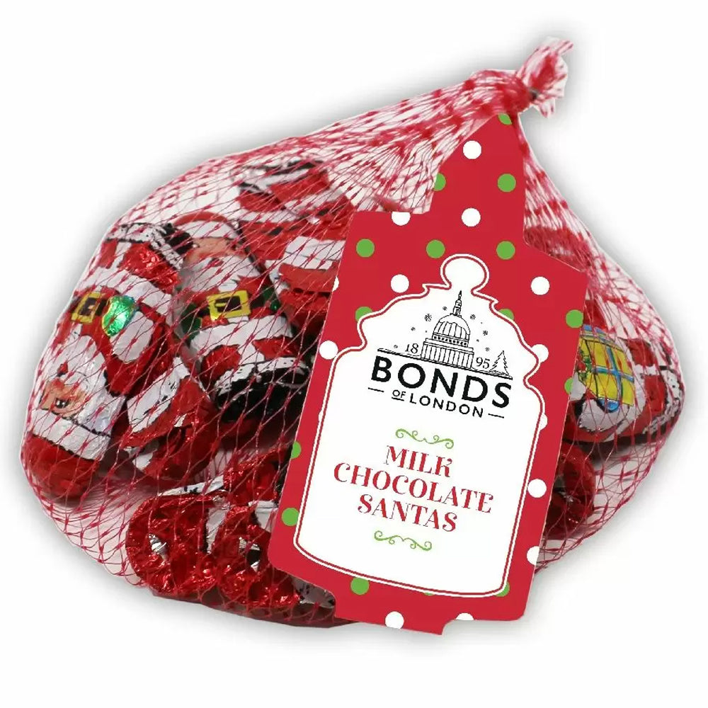 Net of Milk Chocolate Santas - 80g